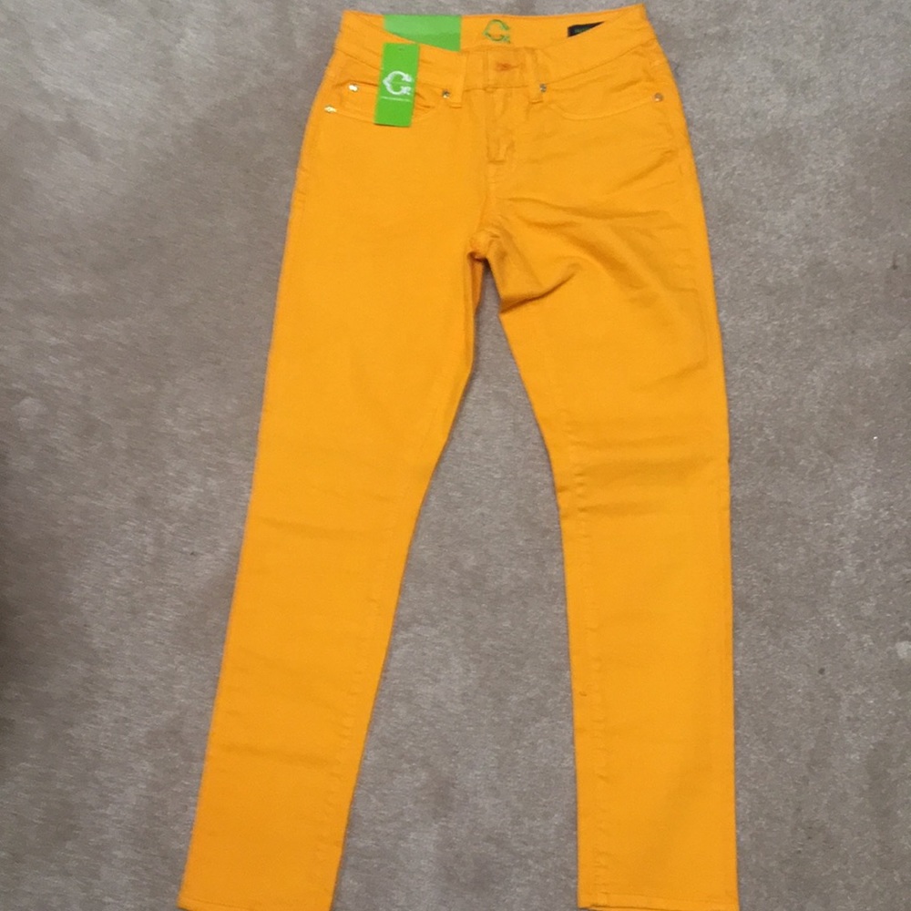 NWT Size 24 C Wonder jeans, orange
